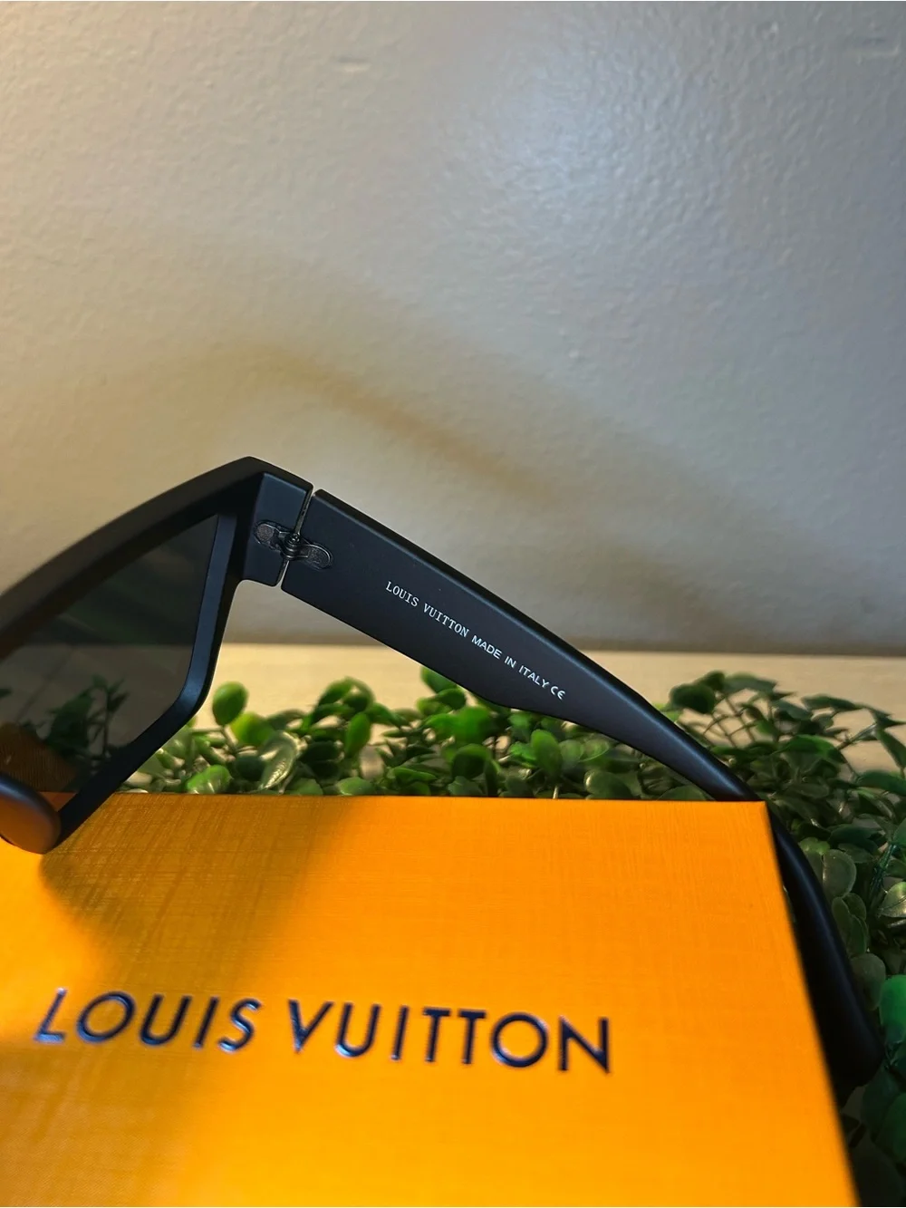 Louis Vuitton Black Visor Sunglasses